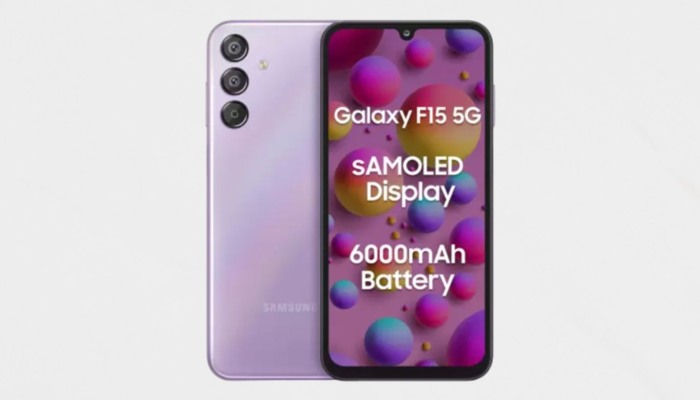 SAMSUNG Galaxy F15 Triple Camera