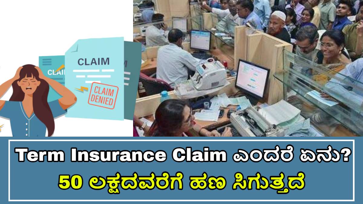 Term Insurance Claim ಎಂದರೆ ಏನು? ಈ ಕಾರಣಗಳಿಗೆ ನೀವು Insurance Claim Term ಮಾಡಿಸಬೇಕು