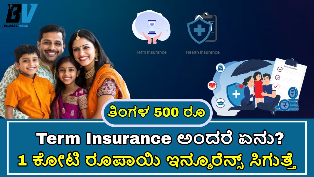 Term Insurance ಅಂದರೆ ಏನು? ಯಾಕೆ ಇದನ್ನು Pure ಇನ್ಸೂರೆನ್ಸ್ ಪ್ಲಾನ್ ಎಂದು ಕರೆಯುತ್ತಾರೆ. ಇಲ್ಲಿದೆ ಮಾಹಿತಿ