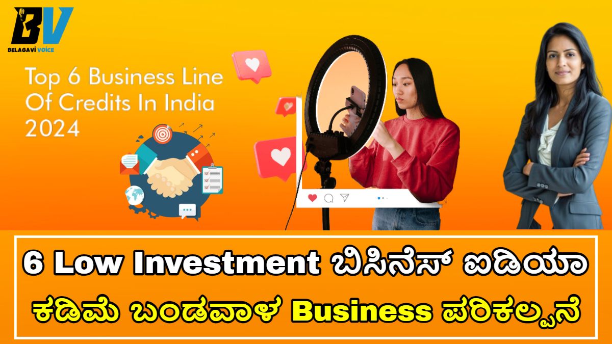 Business Ideas: ಈ 6 Low Investment ಬಿಸಿನೆಸ್ ಐಡಿಯಾಗಳನ್ನು ಬಳಸಿಕೊಂಡು ಸುಲಭವಾಗಿ ಹಣವನ್ನು ಗಳಿಸಬಹುದು