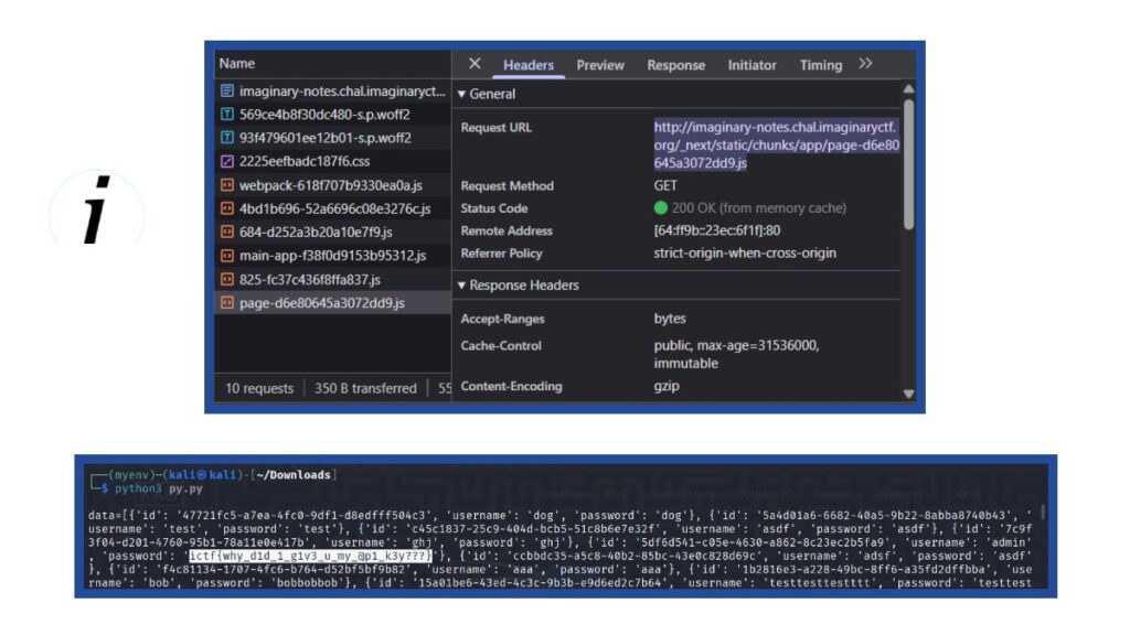 Imaginary CTF 2025 - Imaginary-Notes Write-up