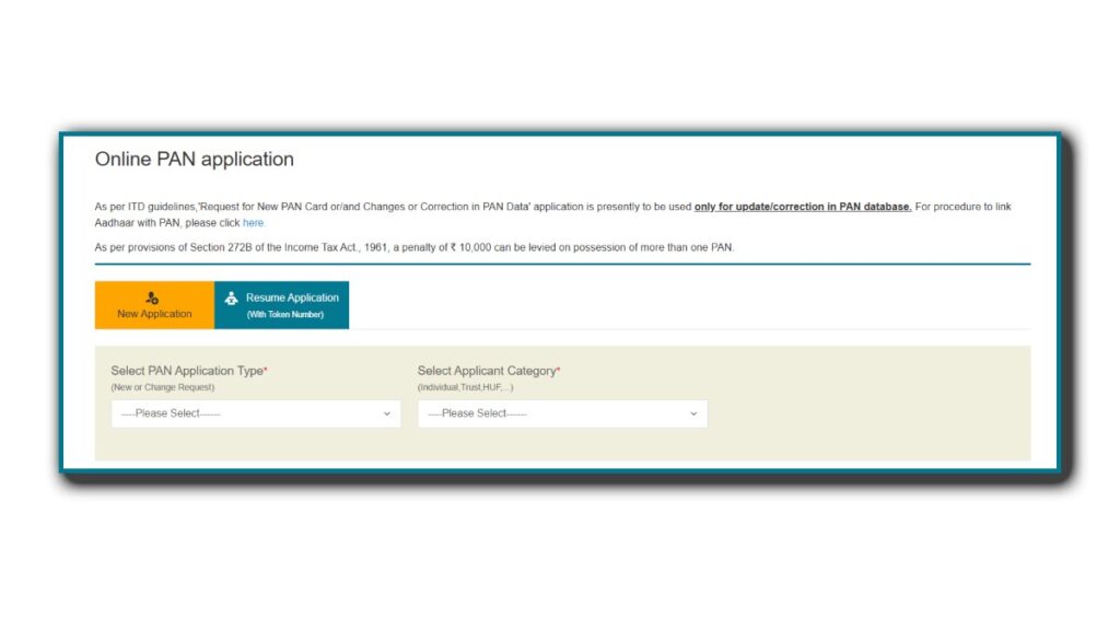 Pan Card ತಿದ್ದುಪಡಿ ಆನ್ಲೈನ್