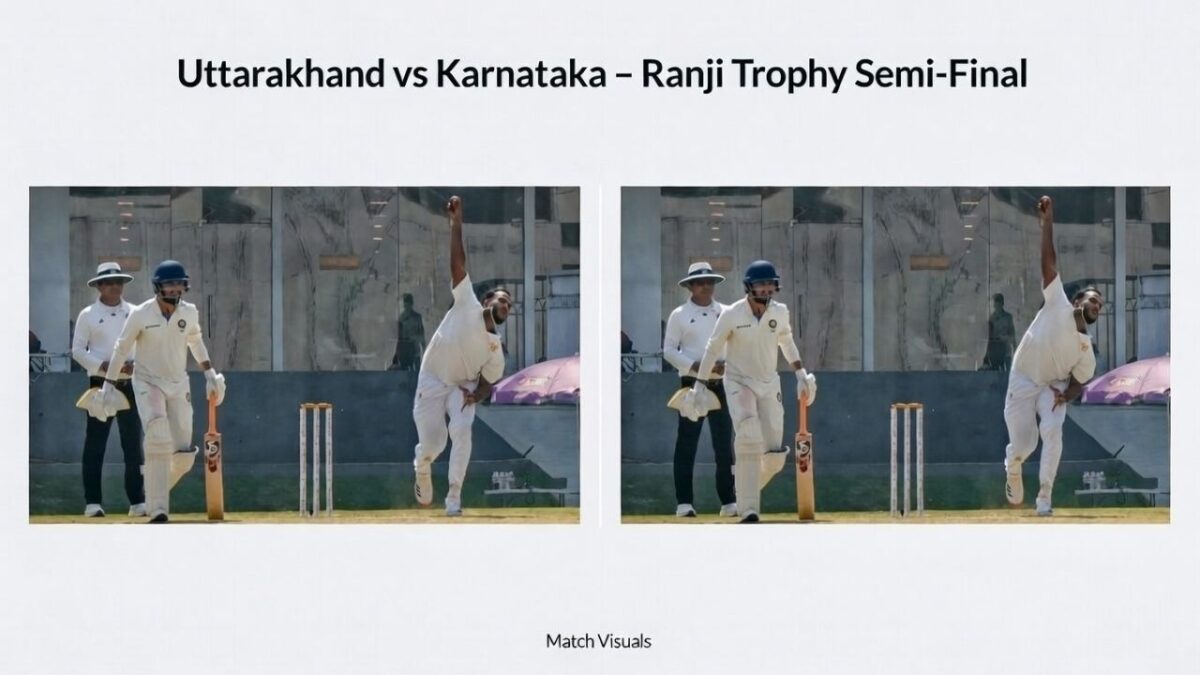 Uttarakhand Vs Karnataka ಪಂದ್ಯದ ಮಾಹಿತಿ ಇಲ್ಲಿದೆ: