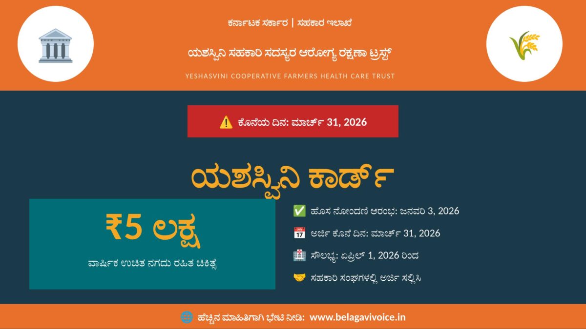 Yeshasvini ಆರೋಗ್ಯ ಯೋಜನೆ ಅಂದ್ರೆ ಏನು?